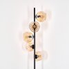 Ripoll Lampadaire Ambre, 5 lumières