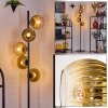 Koyoto Lampadaire 31 cm Or, Clair, 5 lumières