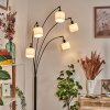 Bassagoda Lampadaire Noir, 5 lumières