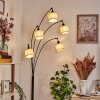 Sabadim Lampadaire Noir, 5 lumières