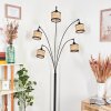 Ramila Lampadaire Noir, 5 lumières