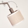 Bassagoda Lampadaire Nickel mat, Noir, 5 lumières