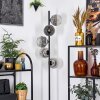 Ripoll Lampadaire Chrome, Clair, Fumé, 5 lumières