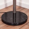 Granja Lampadaire Nickel mat, Noir, 5 lumières