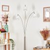 Bassagoda Lampadaire Nickel mat, Noir, 3 lumières