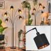 Alsen Lampadaire Noir, 5 lumières