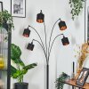 Alsen Lampadaire Noir, 5 lumières