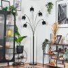 Bassagoda Lampadaire Noir, 5 lumières