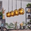 Ripoll Suspension, Boule lumineuse, Suspension Or, 4 lumières