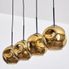 Ripoll Suspension, Boule lumineuse, Suspension Or, 4 lumières