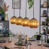 Koyoto Suspension, Boule lumineuse, Suspension Or, 4 lumières