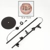 Koyoto Lampadaire 31 cm Cuivré, 5 lumières