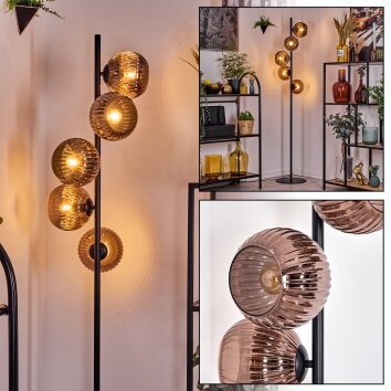 Koyoto Lampadaire 31 cm Cuivré, 5 lumières