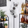 Ripoll Lampadaire Chrome, Fumé, 5 lumières