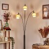 Sabadim Lampadaire Noir, 3 lumières