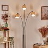 Bongal Lampadaire Noir, 3 lumières