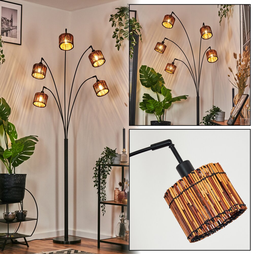 Cando Lampadaire Noir, 5 lumières main product photo