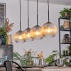 Koyoto Suspension, Boule lumineuse, Suspension Ambre, Clair, 4 lumières