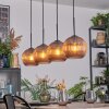 Koyoto Suspension, Boule lumineuse, Suspension Cuivré, 4 lumières