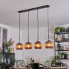 Koyoto Suspension, Boule lumineuse, Suspension Cuivré, 4 lumières