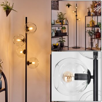 Koyoto Lampadaire Clair, 4 lumières Koyoto Lampadaire Clair, 4 lumières