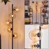 Koyoto Lampadaire Ambre, Clair, 5 lumières