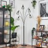 Yaak Lampadaire Noir, 5 lumières