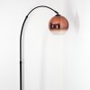 Koyoto Lampadaire, Lampadaires arc Noir, 1 lumière
