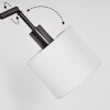 Bassagoda Lampadaire Chrome, Noir, 3 lumières