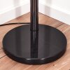 Lindberg Lampadaire Chrome, Noir, 3 lumières