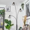 Yaak Lampadaire Noir, 3 lumières
