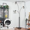 Yaak Lampadaire Noir, 3 lumières