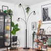 Yaak Lampadaire Noir, 3 lumières
