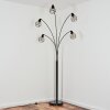 Yaak Lampadaire Noir, 5 lumières