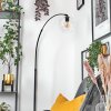 Koyoto Lampadaire Noir, 1 lumière