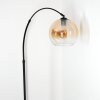 Koyoto Lampadaire, Lampadaires arc Noir, 1 lumière