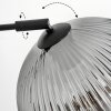 Koyoto Lampadaire Noir, 1 lumière