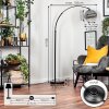 Koyoto Lampadaire Noir, 1 lumière