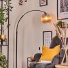 Koyoto Lampadaire Noir, 1 lumière