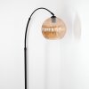 Koyoto Lampadaire Noir, 1 lumière