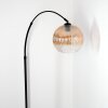 Koyoto Lampadaire, Lampadaires arc Noir, 1 lumière