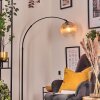 Koyoto Lampadaire Noir, 1 lumière
