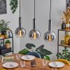 Tador Suspension, Boule lumineuse, Suspension Noir, 3 lumières