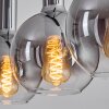 Tador Suspension, Boule lumineuse, Suspension Noir, 3 lumières