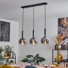 Tador Suspension, Boule lumineuse, Suspension Noir, 3 lumières
