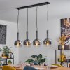 Tador Suspension, Boule lumineuse, Suspension Noir, 4 lumières