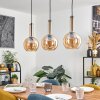 Tador Suspension, Boule lumineuse, Suspension Noir, 3 lumières