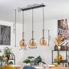 Tador Suspension, Boule lumineuse, Suspension Noir, 3 lumières