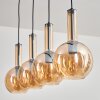 Tador Suspension, Boule lumineuse, Suspension Noir, 4 lumières