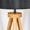 Soungou Lampadaire Écru, Noir, 1 lumière